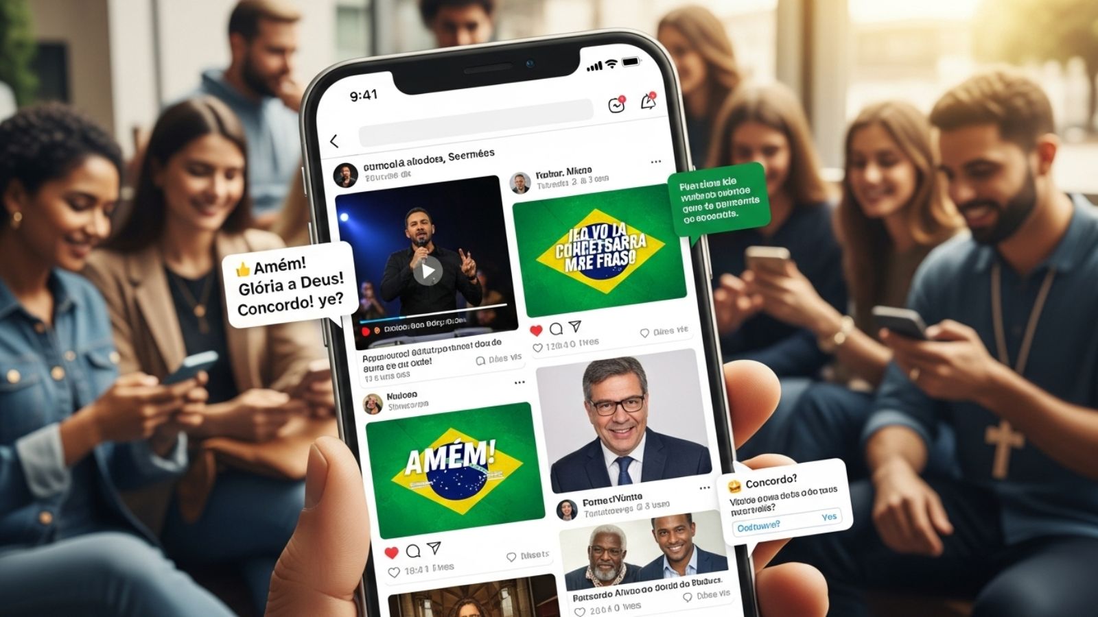 A influência dos evangélicos nas redes sociais ganha força e molda opiniões em 2025